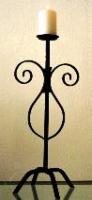 Harp Pillar Candle Holder