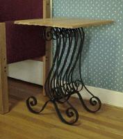 Scroll Base End Table